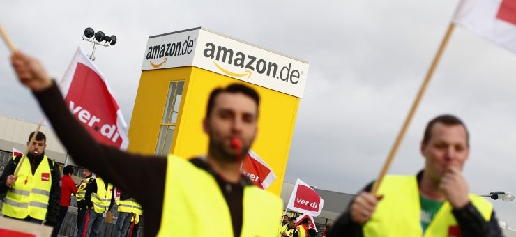 Amazon German, Italian staff protest on Black Friday, dubbed ‘Strike Friday’