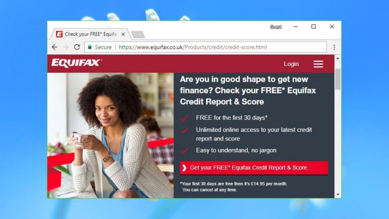 Equifax Credit Report and Score review