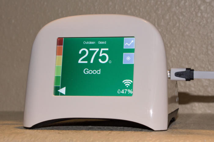 Airviz Speck indoor air-quality monitor review: It’s great, as far as it goes