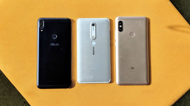 Comparison: Redmi Note 5 Pro vs Zenfone Max Pro M1 vs Nokia 6 (2018)