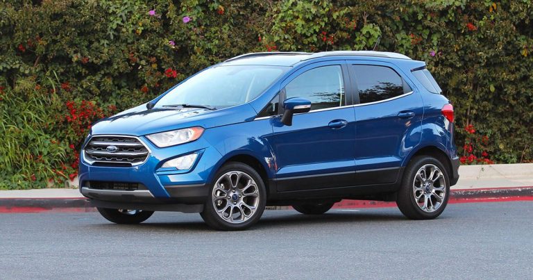 2018 Ford EcoSport Review: Better late than never