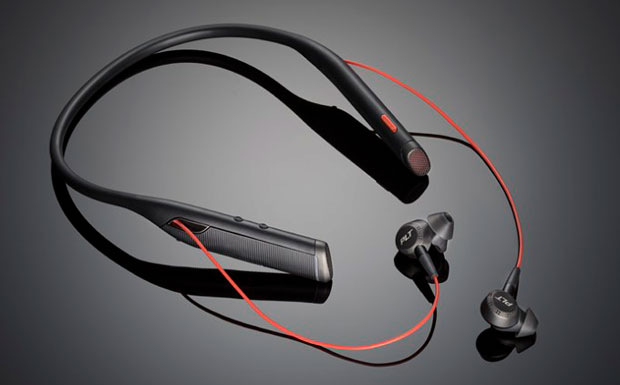 Plantronics Voyager 6200 UC Bluetooth neckband headset with earbuds