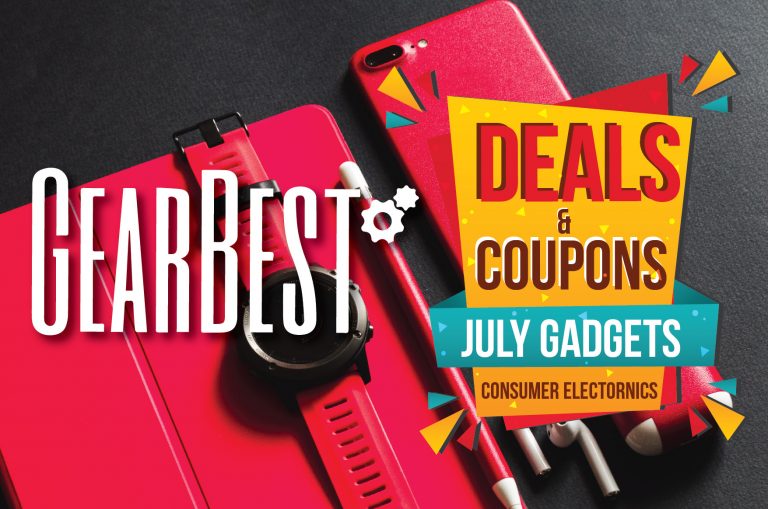 Gearbest July Gadgets Deals & Coupons – Consumer Electronics
