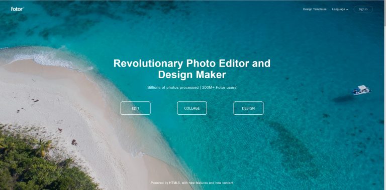 Fotor.com – No Download Online Edit, Collage & Design Platform