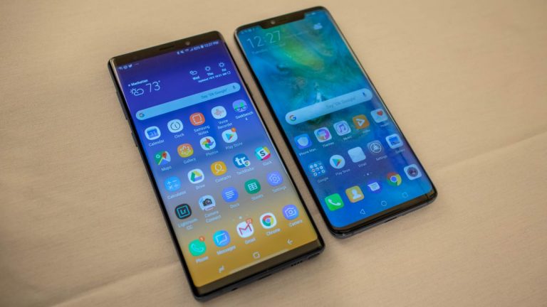 Huawei Mate 20 Pro vs Samsung Galaxy Note 9