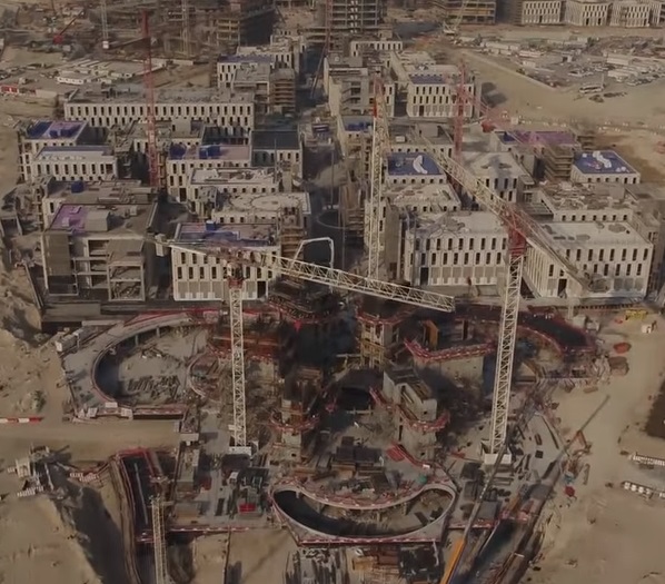 Drone Video Shows Progress On The Dubai Expo 2020 Site