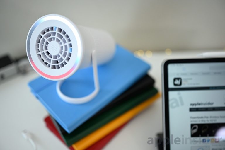 Wynd is a portable air purifier that could benefit from HomeKit integration