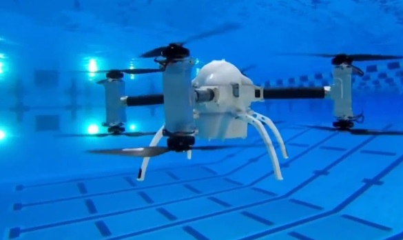 Drone Funded By US Navy Can Switch Between Swimming And Flying