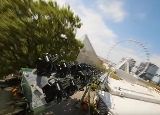 Drone Pilot Captures Insane Footage of Roller Coaster Ride