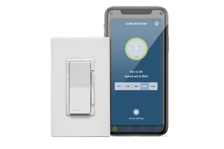Leviton Decora Smart Wi-Fi 4-Speed Fan Controller review: No hub required