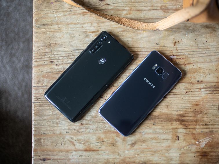 Galaxy S8 vs. Moto G8 Power: Is an old flagship better than a new budget phone?