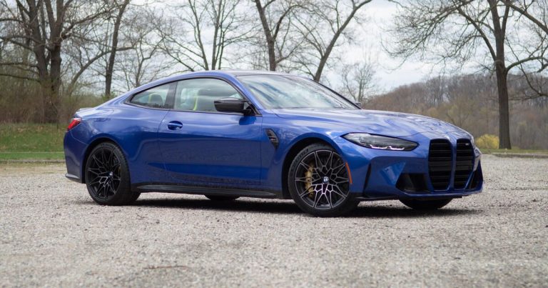 The 2021 BMW M4 is always down to clown
