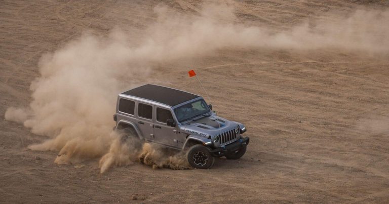 The 2021 Jeep Wrangler 4xe lets you silently tackle your favorite trails