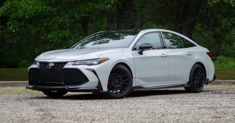 2021 Toyota Avalon TRD is weird in theory, awesome in practice