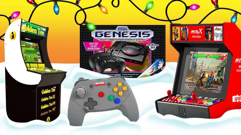 Best Retro Gaming Gifts For 2021: Mini Consoles, Arcade Cabinets, And More Gift Ideas