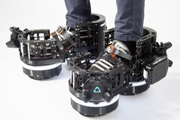 Solving VR’s infinite walking problem with moon boots | Digital Trends