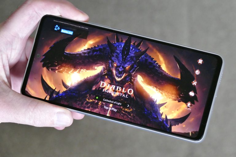 The Galaxy A53 plays Diablo Immortal better than expected | Digital Trends