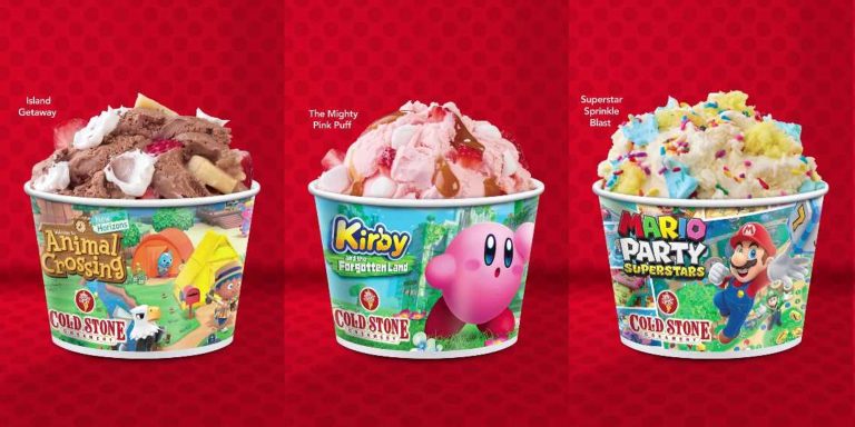Cold Stone’s Nintendo-themed ice cream sundaes, a review | Digital Trends