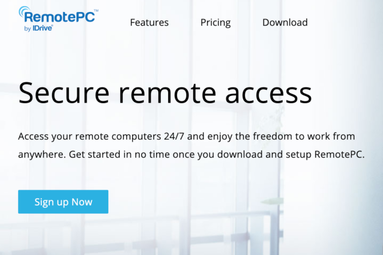 RemotePC by iDrive review: The big dog of remote desktop and backup