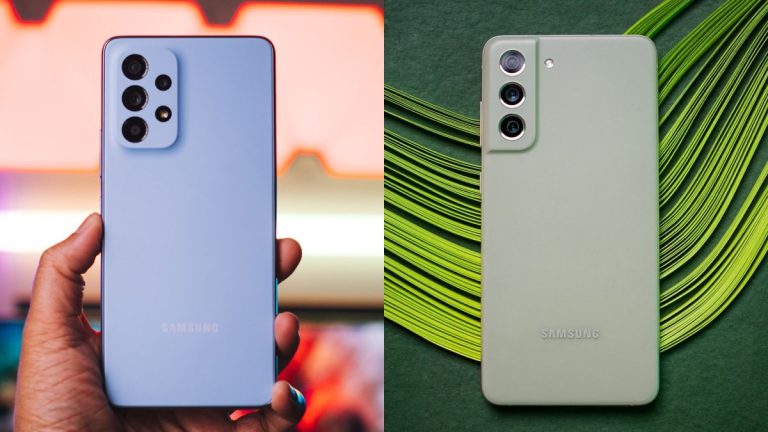 Samsung Galaxy A53 vs. S21 FE: Which value phone is the real value?