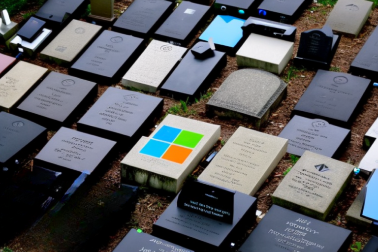 Meet the Microsoft graveyard of dead hardware