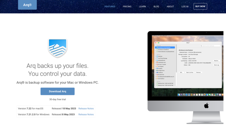 Arq 7 Backup review: Uniquely versatile local and online backup