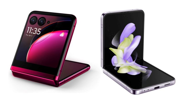 Motorola Razr Plus vs. Samsung Galaxy Z Flip 4: Which flip phone should you buy?