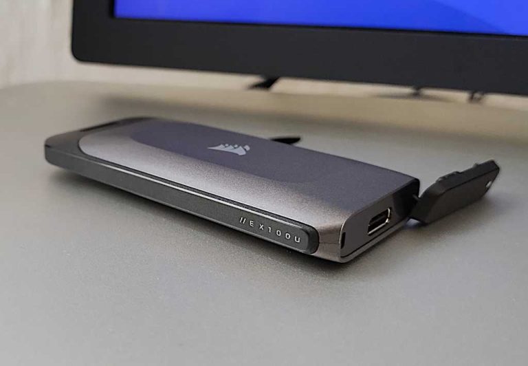 Corsair EX100U portable SSD review: Lags behind the competition